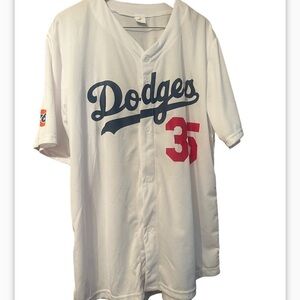 Los Angeles Dodgers White Promo Jersey LA Men XL Cody Bellinger 76